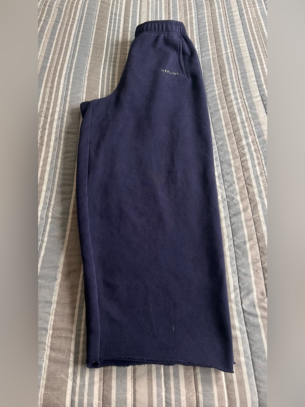 OFFLINE by Aerie Sweatpants Baggy Fit XS (navy) Used.